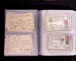 1875-1900, Lot de 69 cartes précurseurs et autres
