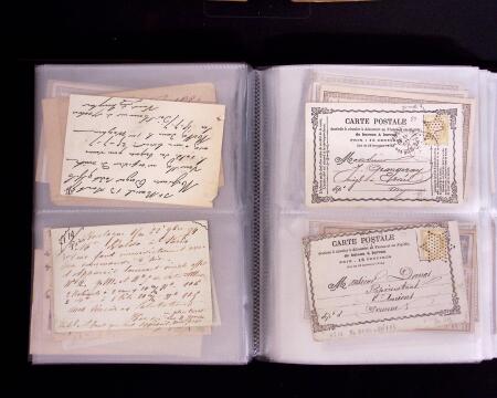 1875-1900, Lot de 69 cartes précurseurs et autres