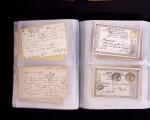 1875-1900, Lot de 69 cartes précurseurs et autres