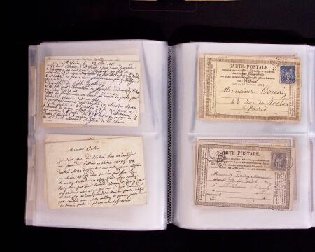 1875-1900, Lot de 69 cartes précurseurs et autres