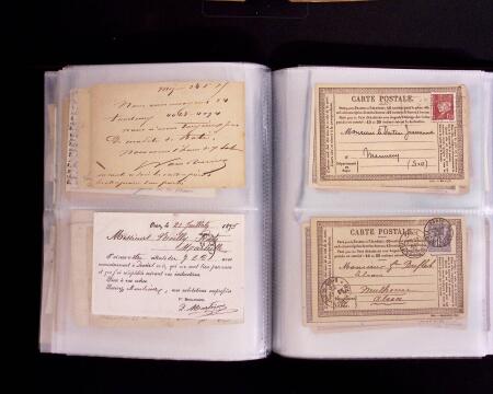 1875-1900, Lot de 69 cartes précurseurs et autres