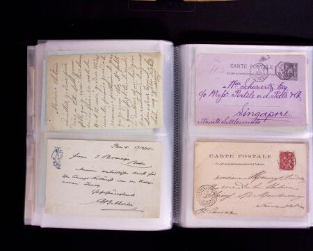 1875-1900, Lot de 69 cartes précurseurs et autres