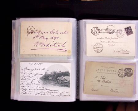 1875-1900, Lot de 69 cartes précurseurs et autres