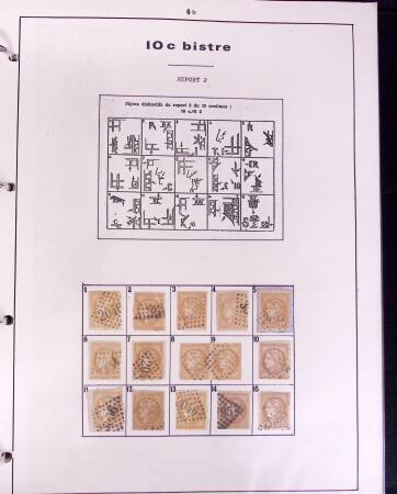 1870-71 Collection de Bordeaux en un album avec principalement
