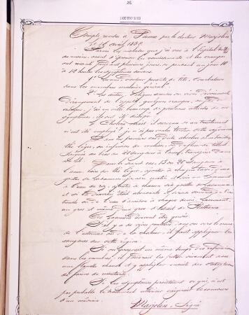 1668-1848, Étude sur la purification des lettres en