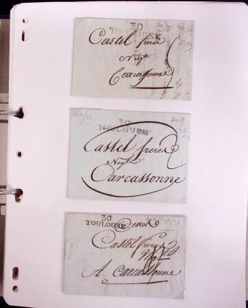 1712-1853 Marques postales de TOULOUSE et de l'Ariège,