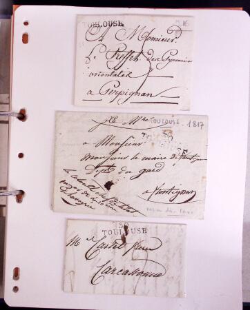 1712-1853 Marques postales de TOULOUSE et de l'Ariège,