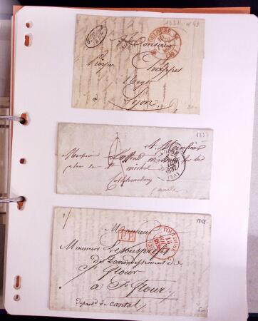 1712-1853 Marques postales de TOULOUSE et de l'Ariège,