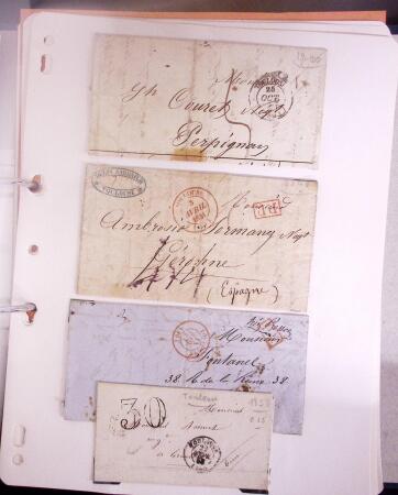 1712-1853 Marques postales de TOULOUSE et de l'Ariège,