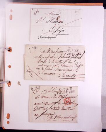 1712-1853 Marques postales de TOULOUSE et de l'Ariège,