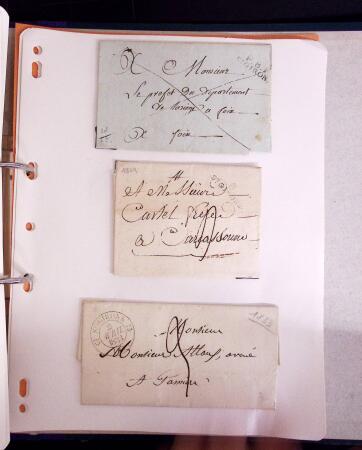 1712-1853 Marques postales de TOULOUSE et de l'Ariège,
