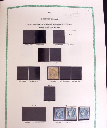 1849-1988 Remarquable collection de France en deux