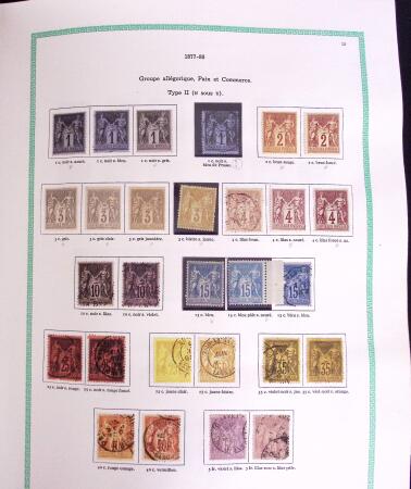 1849-1988 Remarquable collection de France en deux