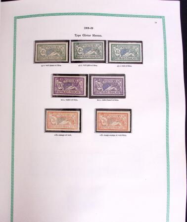 1849-1988 Remarquable collection de France en deux