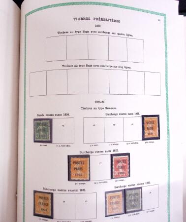 1849-1988 Remarquable collection de France en deux