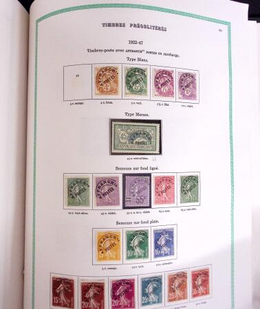 1849-1988 Remarquable collection de France en deux