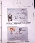 1849-1952, Étude sur les envois taxées comprenant