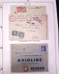 1849-1952, Étude sur les envois taxées comprenant