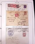 1849-1952, Étude sur les envois taxées comprenant