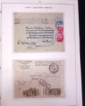 1849-1952, Étude sur les envois taxées comprenant