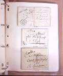 1600-1982, Collection d'histoire postale en trois albums