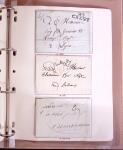 1600-1982, Collection d'histoire postale en trois albums