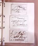 1600-1982, Collection d'histoire postale en trois albums