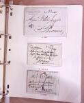 1600-1982, Collection d'histoire postale en trois albums