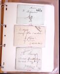 1600-1982, Collection d'histoire postale en trois albums