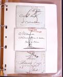 1600-1982, Collection d'histoire postale en trois albums