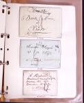 1600-1982, Collection d'histoire postale en trois albums