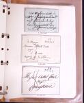 1600-1982, Collection d'histoire postale en trois albums
