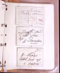 1600-1982, Collection d'histoire postale en trois albums