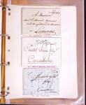1600-1982, Collection d'histoire postale en trois albums