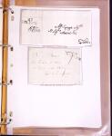 1600-1982, Collection d'histoire postale en trois albums