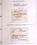 1600-1982, Collection d'histoire postale en trois albums
