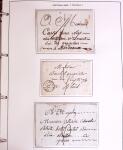 1600-1982, Collection d'histoire postale en trois albums