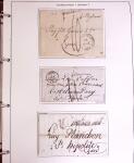 1600-1982, Collection d'histoire postale en trois albums
