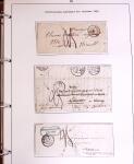 1600-1982, Collection d'histoire postale en trois albums