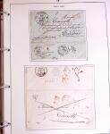 1600-1982, Collection d'histoire postale en trois albums