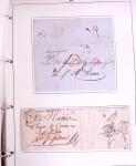 1600-1982, Collection d'histoire postale en trois albums
