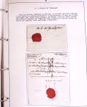 1600-1982, Collection d'histoire postale en trois albums
