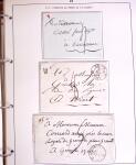 1600-1982, Collection d'histoire postale en trois albums