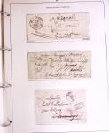 1600-1982, Collection d'histoire postale en trois albums