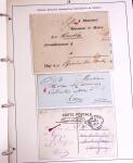 1600-1982, Collection d'histoire postale en trois albums