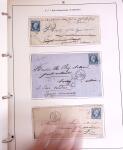 1600-1982, Collection d'histoire postale en trois albums