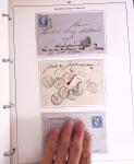 1600-1982, Collection d'histoire postale en trois albums