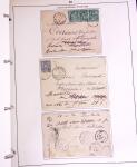 1600-1982, Collection d'histoire postale en trois albums