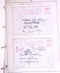 1600-1982, Collection d'histoire postale en trois albums
