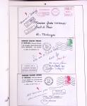 1600-1982, Collection d'histoire postale en trois albums